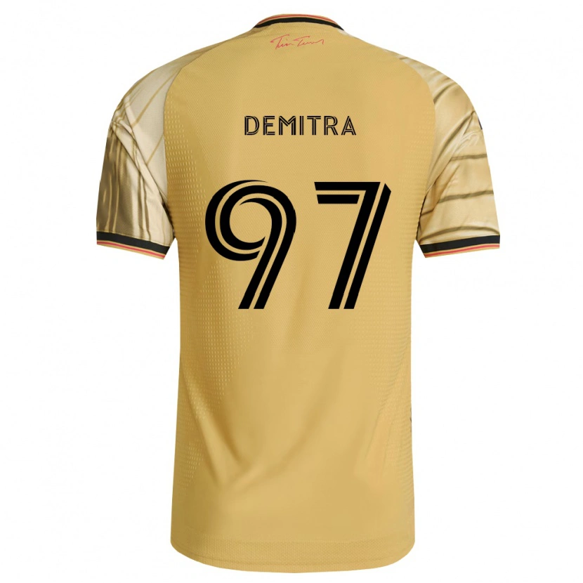 DanxenメンズLucas Demitra#97茶黄黒アウェイシャツ2026/27ジャージーユニフォーム