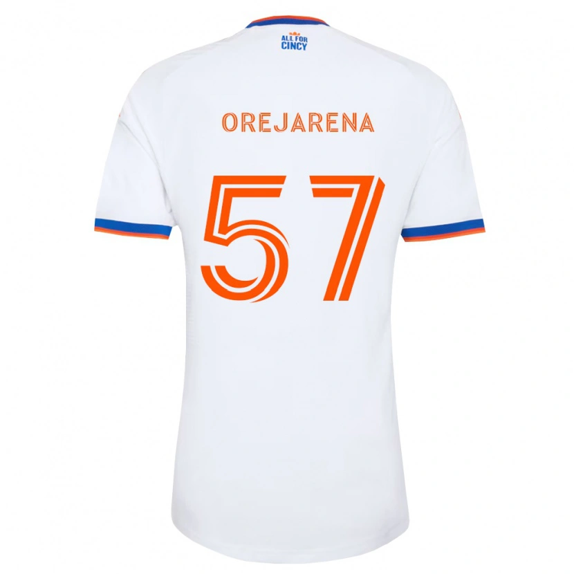DanxenメンズLeo Orejarena#57白紺オレンジアウェイシャツ2026/27ジャージーユニフォーム