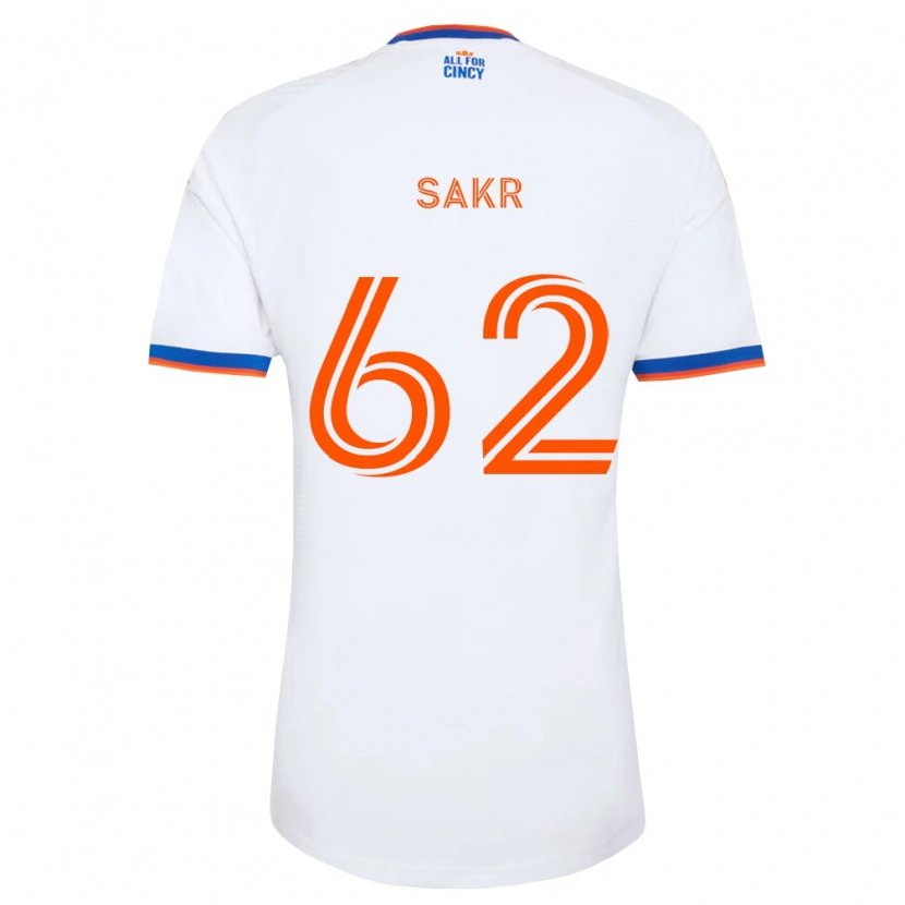 DanxenメンズAli Sakr#62白紺オレンジアウェイシャツ2026/27ジャージーユニフォーム