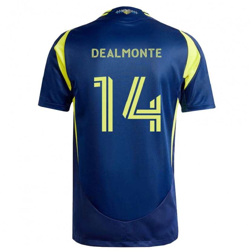 DanxenメンズCharly Dealmonte#14黄紺アウェイシャツ2026/27ジャージーユニフォーム