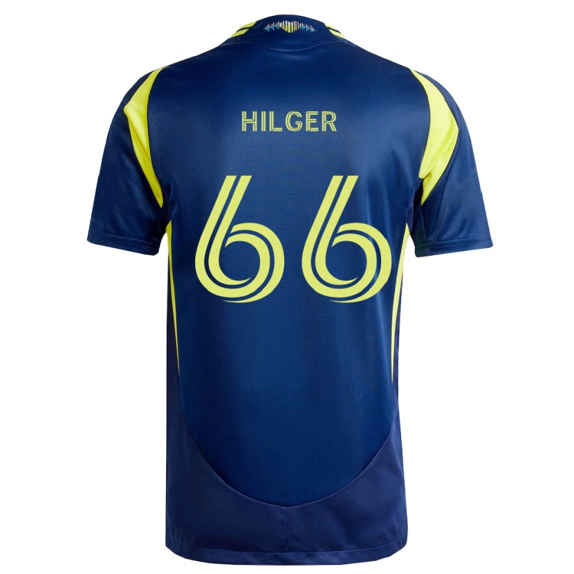 DanxenメンズBrooks Hilger#66黄紺アウェイシャツ2026/27ジャージーユニフォーム