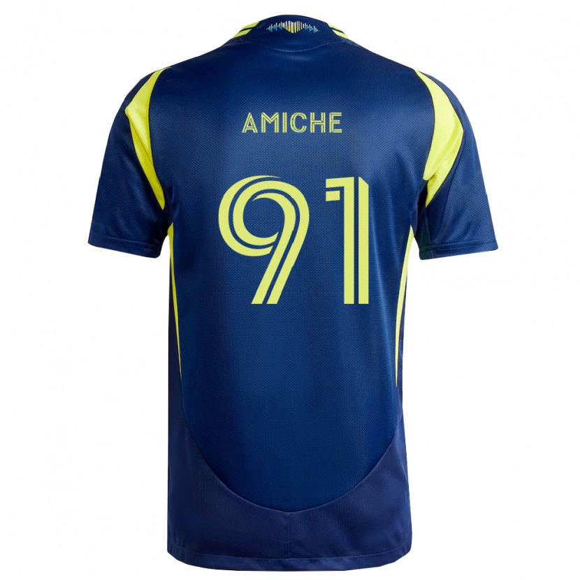DanxenメンズKemy Amiche#91黄紺アウェイシャツ2026/27ジャージーユニフォーム