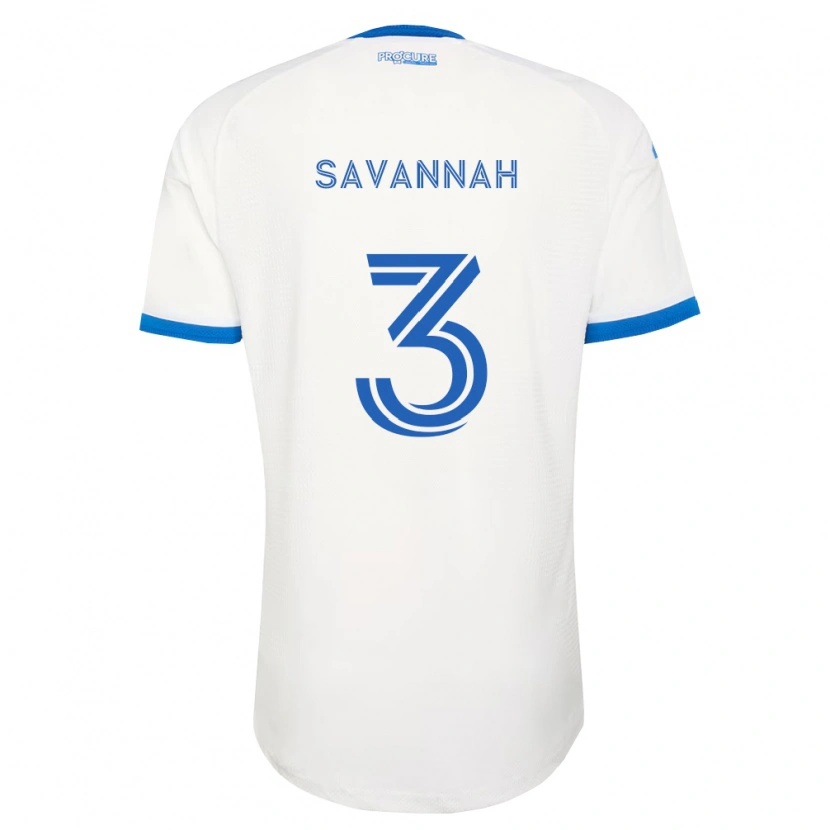 DanxenメンズChenail Savannah#3空色白アウェイシャツ2026/27ジャージーユニフォーム