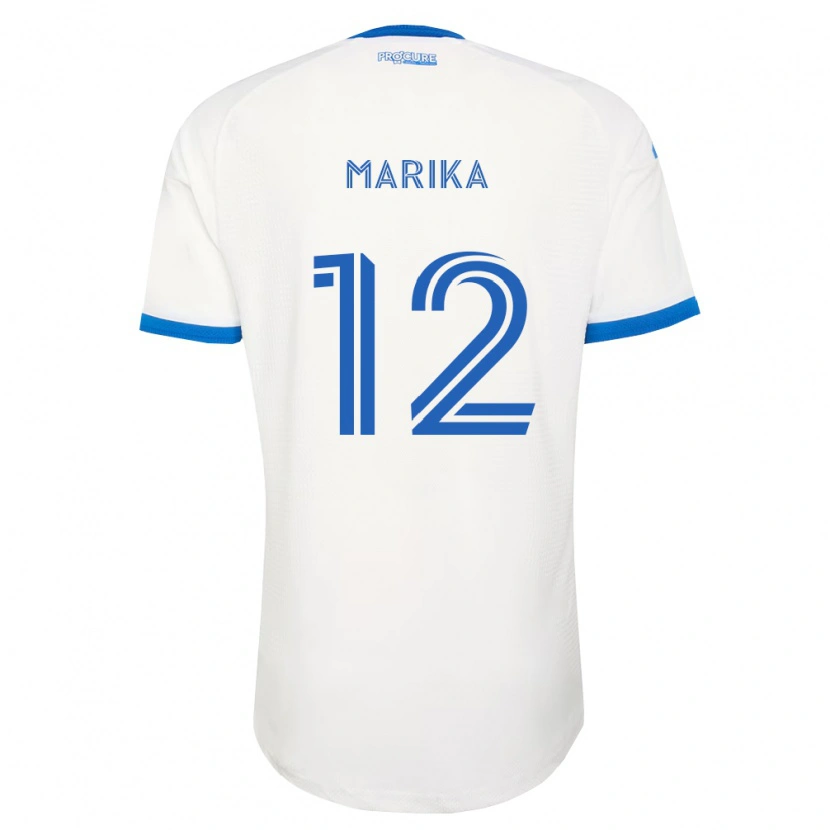DanxenメンズMartineau Marika#12空色白アウェイシャツ2026/27ジャージーユニフォーム