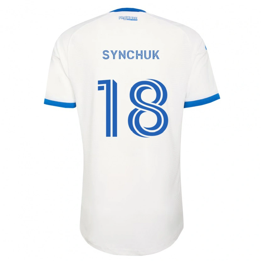 DanxenメンズGennadiy Synchuk#18空色白アウェイシャツ2026/27ジャージーユニフォーム
