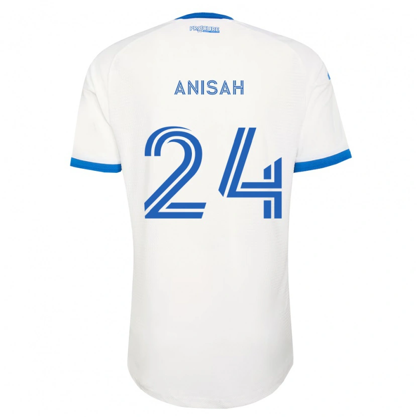 DanxenメンズYusuf Anisah#24空色白アウェイシャツ2026/27ジャージーユニフォーム