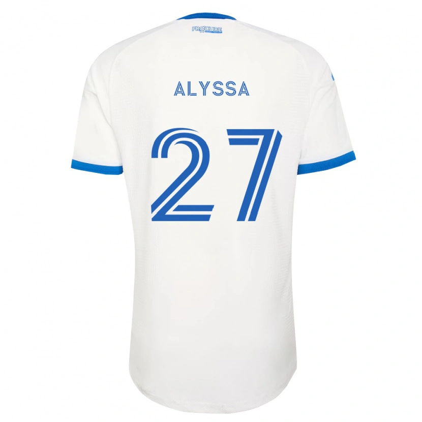DanxenメンズGarreaud Alyssa#27空色白アウェイシャツ2026/27ジャージーユニフォーム