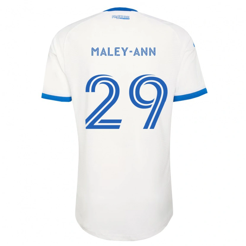 DanxenメンズCaron Maley-Ann#29空色白アウェイシャツ2026/27ジャージーユニフォーム