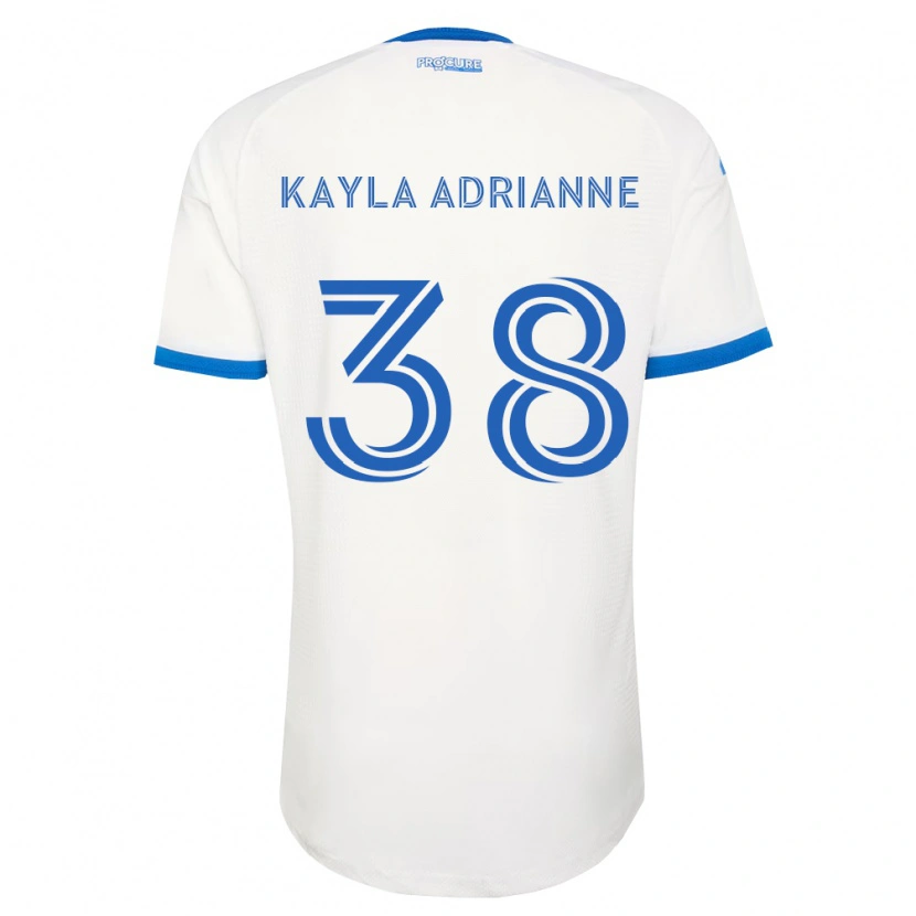 DanxenメンズKamdem Kayla Adrianne#38空色白アウェイシャツ2026/27ジャージーユニフォーム