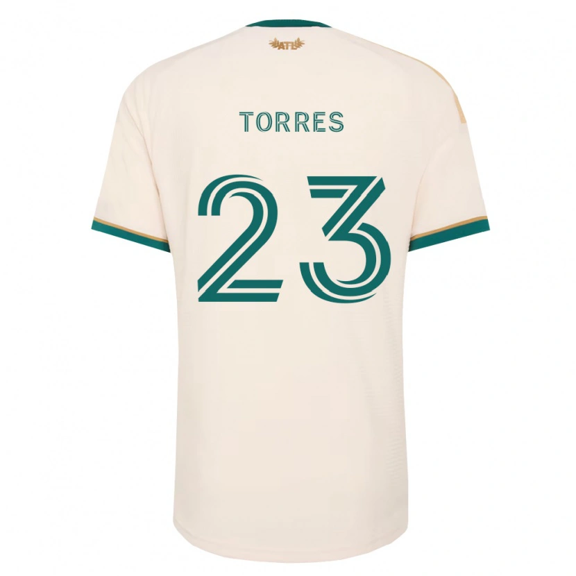 DanxenメンズAdyn Torres#23シャンパン緑アウェイシャツ2026/27ジャージーユニフォーム