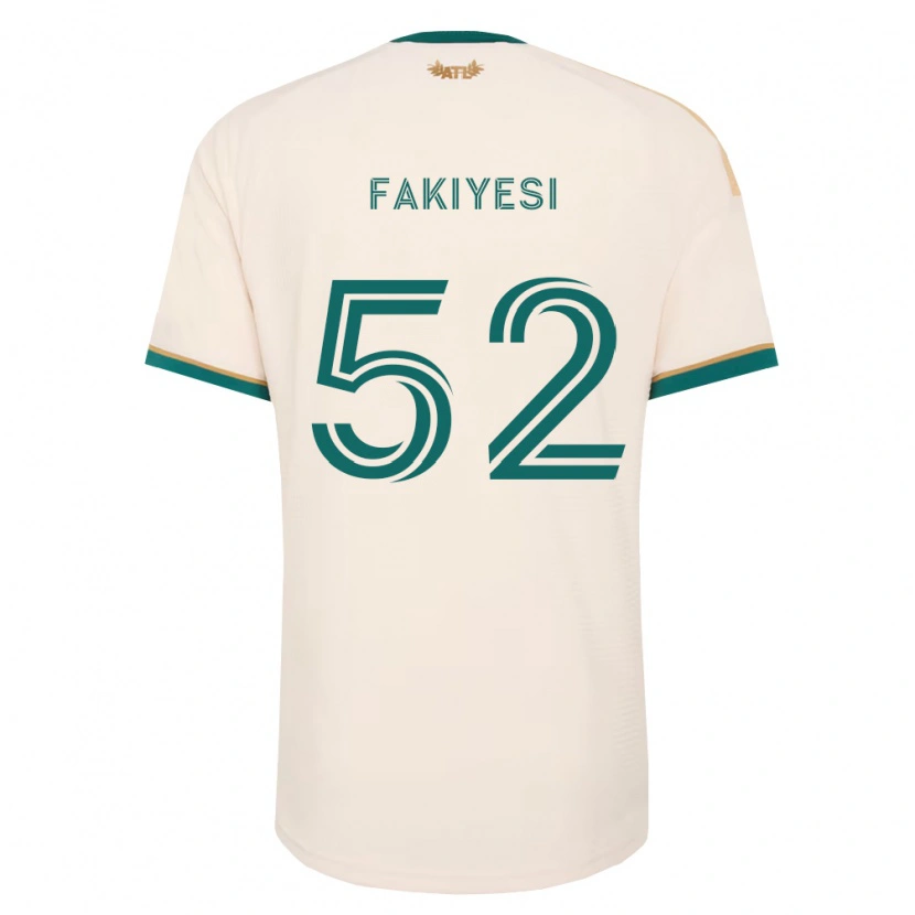 DanxenメンズSeyi Fakiyesi#52シャンパン緑アウェイシャツ2026/27ジャージーユニフォーム