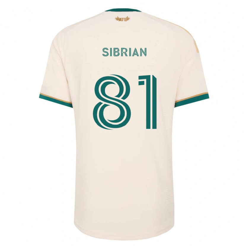 DanxenメンズDavid Sibrian#81シャンパン緑アウェイシャツ2026/27ジャージーユニフォーム