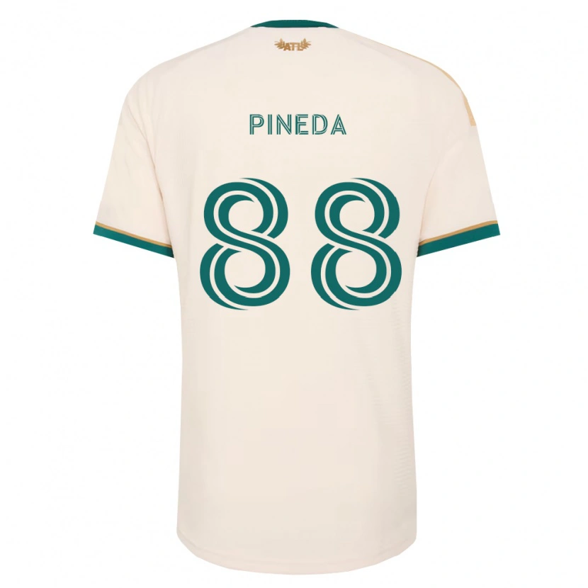 DanxenメンズMiguel Pineda#88シャンパン緑アウェイシャツ2026/27ジャージーユニフォーム