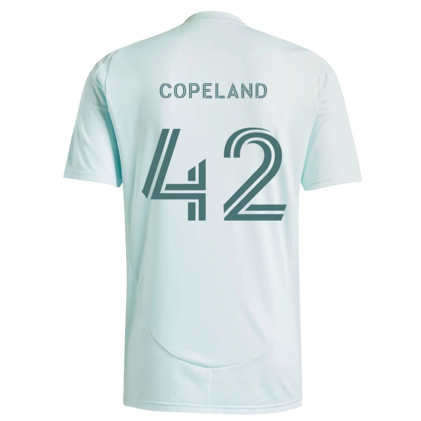 DanxenメンズJosh Copeland#42白薄緑アウェイシャツ2026/27ジャージーユニフォーム