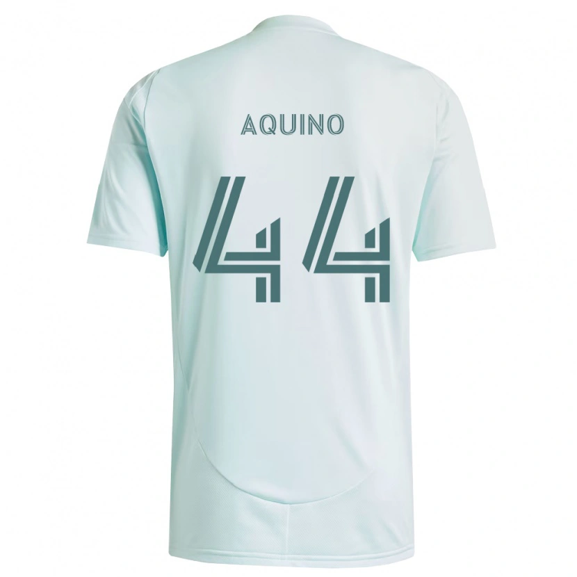 DanxenメンズChris Aquino#44白薄緑アウェイシャツ2026/27ジャージーユニフォーム
