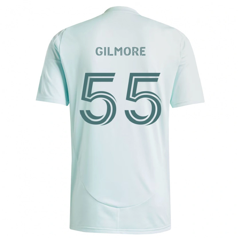 DanxenメンズGrant Gilmore#55白薄緑アウェイシャツ2026/27ジャージーユニフォーム
