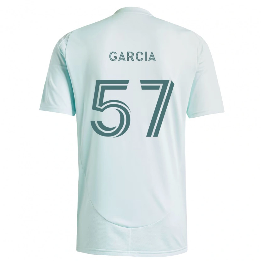 DanxenメンズRogelio Garcia#57白薄緑アウェイシャツ2026/27ジャージーユニフォーム
