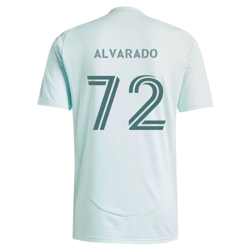 DanxenメンズMiguel Alvarado#72白薄緑アウェイシャツ2026/27ジャージーユニフォーム