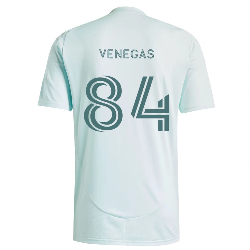 DanxenメンズPedro Venegas#84白薄緑アウェイシャツ2026/27ジャージーユニフォーム