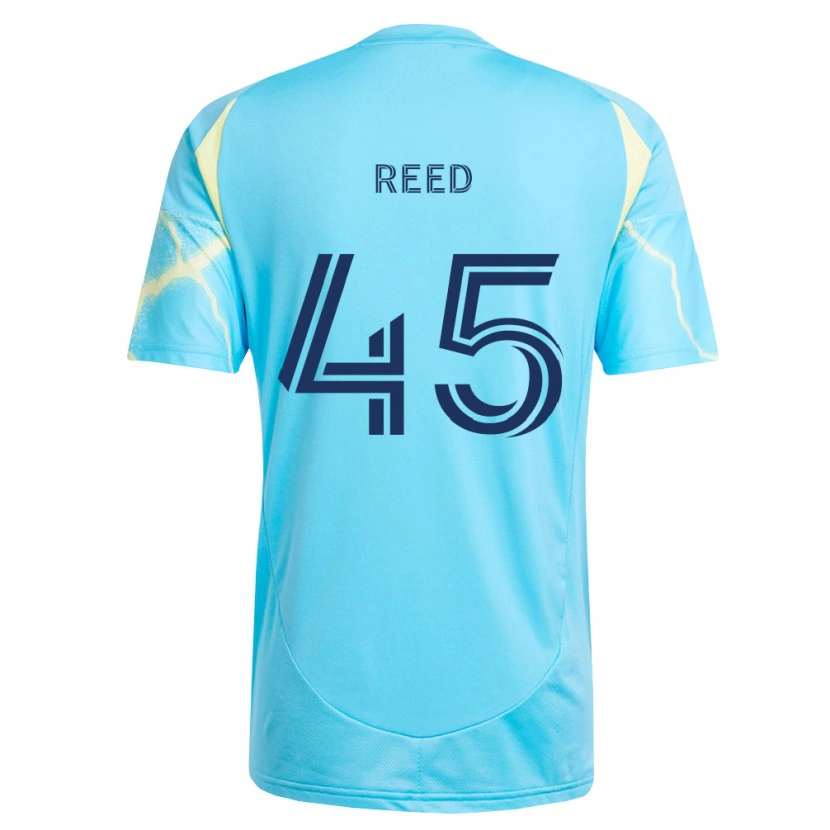DanxenメンズTheo Reed#45薄青黒薄黄アウェイシャツ2026/27ジャージーユニフォーム