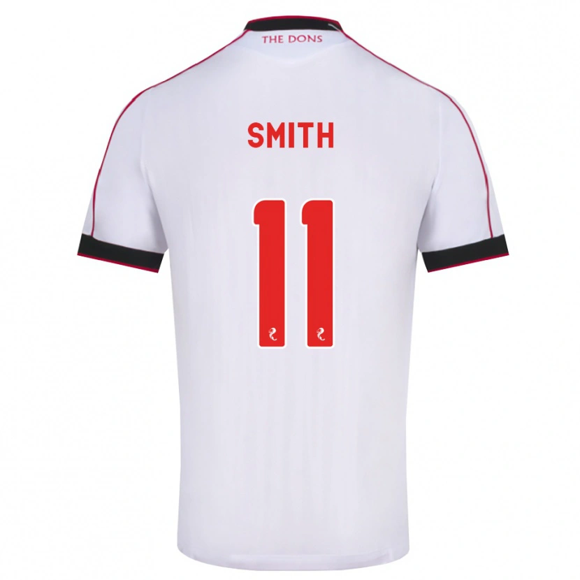 DanxenメンズLewis Smith#11黒赤白アウェイシャツ2026/27ジャージーユニフォーム