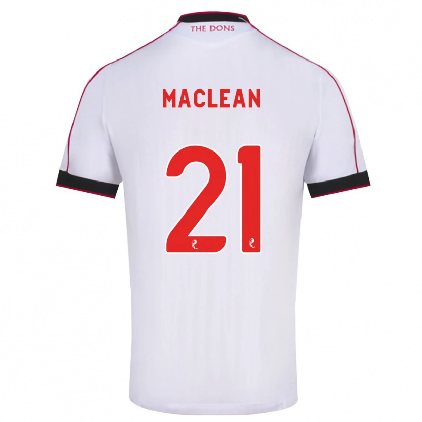 DanxenメンズMiriam Maclean#21黒赤白アウェイシャツ2026/27ジャージーユニフォーム