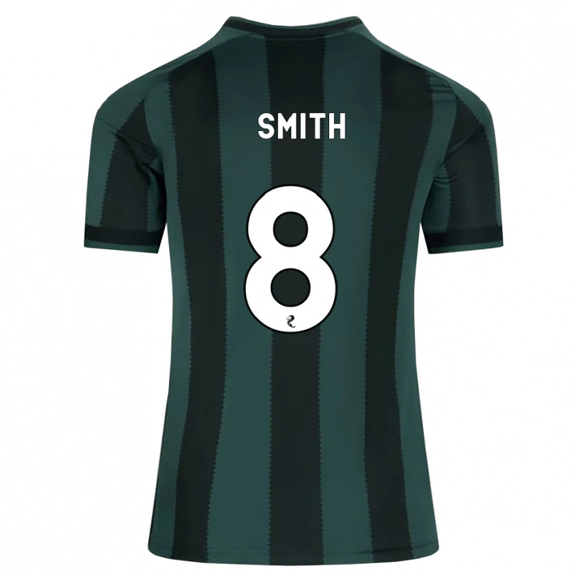 DanxenメンズJenny Smith#8ダークスレートグレー 黒アウェイシャツ2026/27ジャージーユニフォーム
