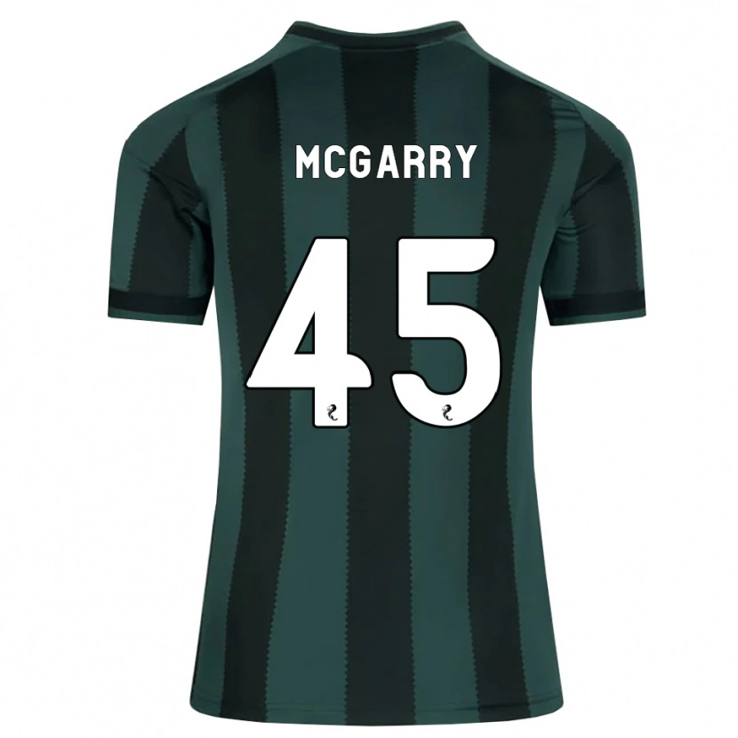 DanxenメンズShea Mcgarry#45ダークスレートグレー 黒アウェイシャツ2026/27ジャージーユニフォーム