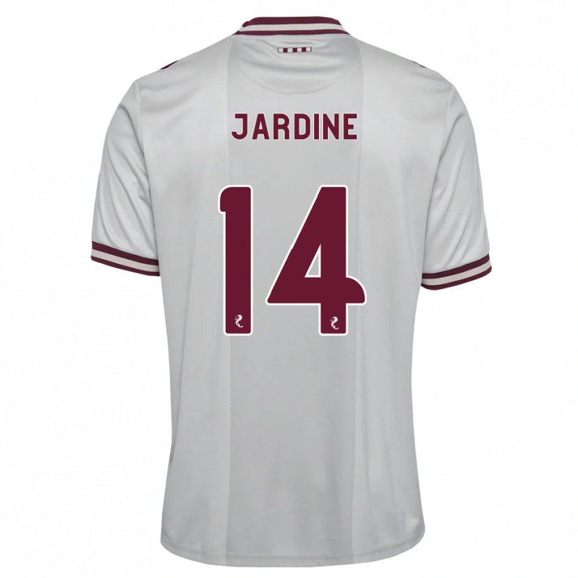 DanxenメンズKayla Jardine#14白バーガンディアウェイシャツ2026/27ジャージーユニフォーム