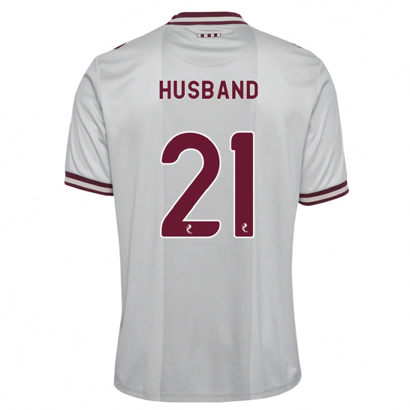 DanxenメンズErin Husband#21白バーガンディアウェイシャツ2026/27ジャージーユニフォーム