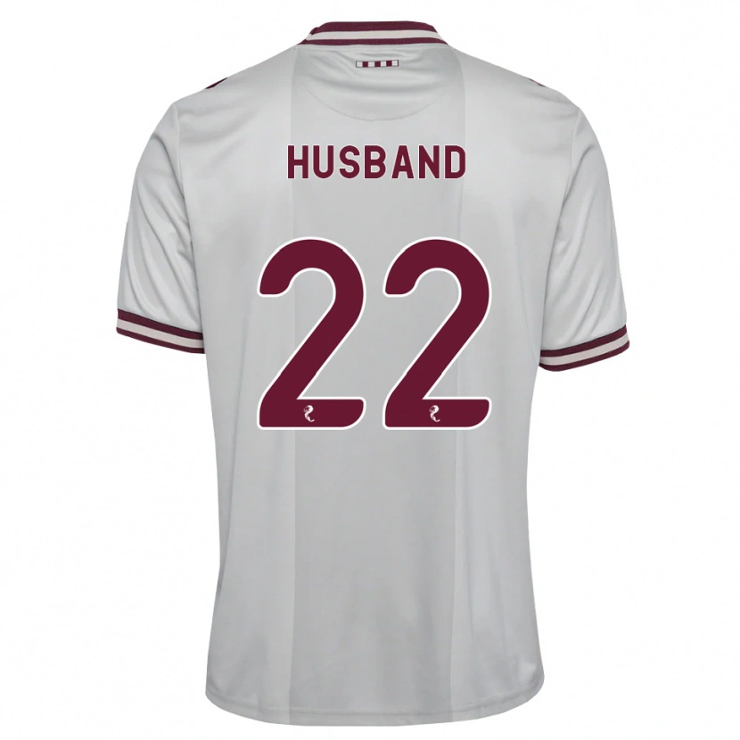 DanxenメンズJessica Husband#22白バーガンディアウェイシャツ2026/27ジャージーユニフォーム