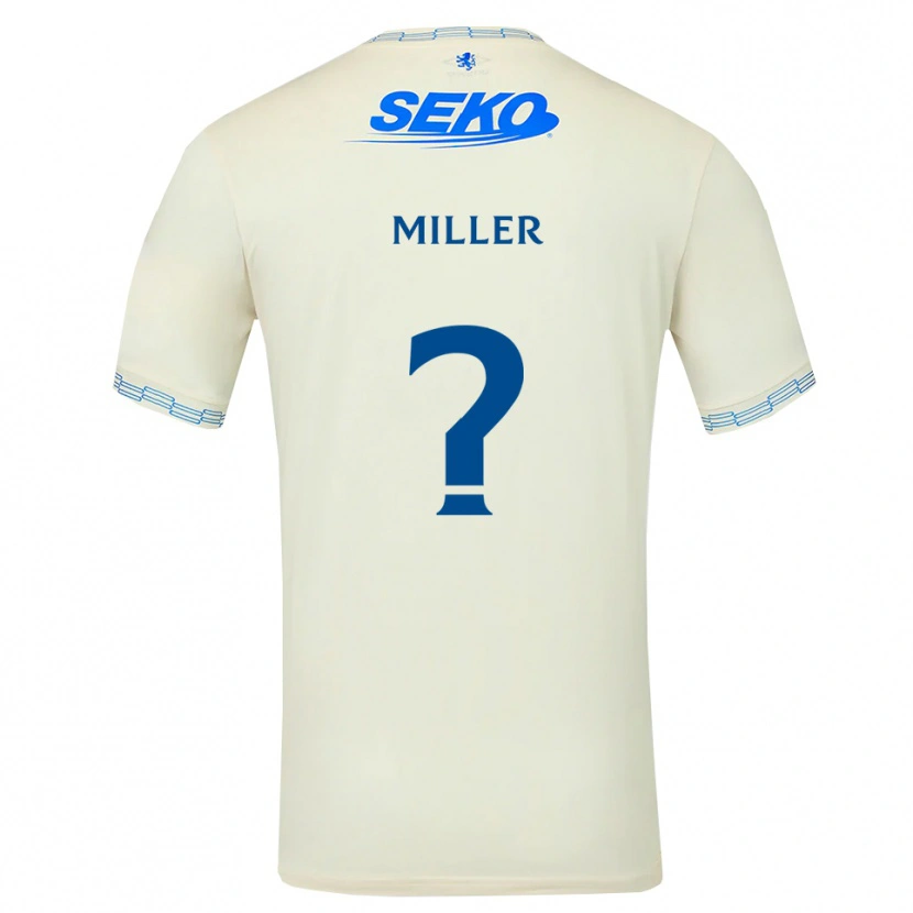 DanxenメンズCharlie Miller#0ディープスカイブルー白アウェイシャツ2026/27ジャージーユニフォーム