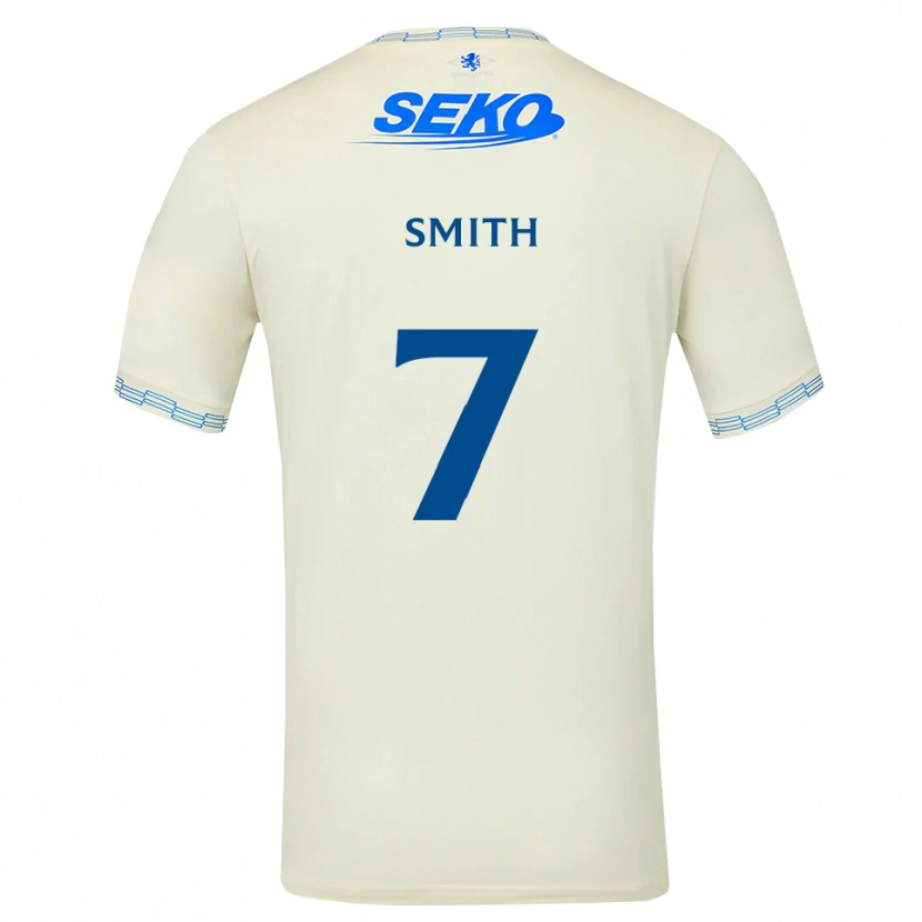 DanxenメンズAlexander Smith#7ディープスカイブルー白アウェイシャツ2026/27ジャージーユニフォーム