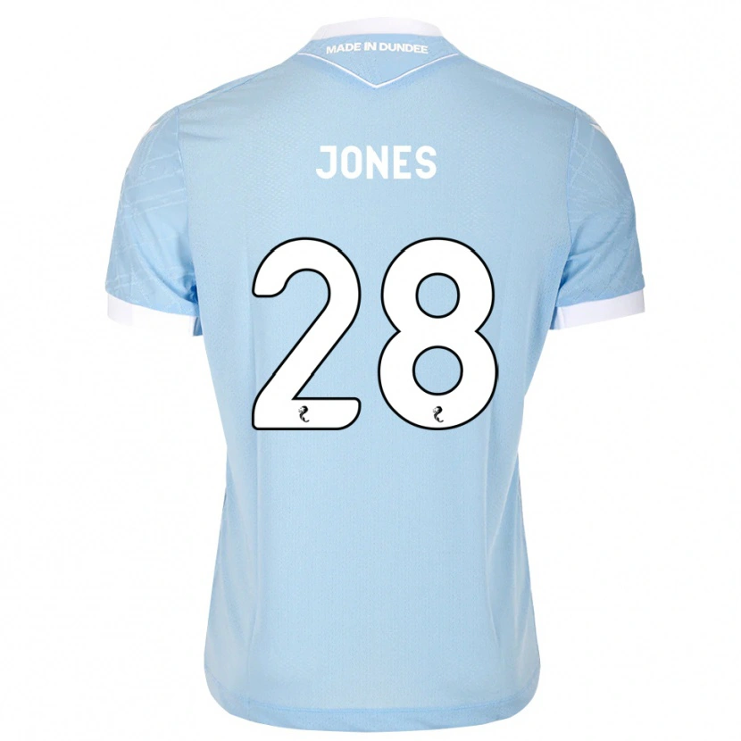 DanxenメンズCallum Jones#28ライトスカイブルー白アウェイシャツ2026/27ジャージーユニフォーム