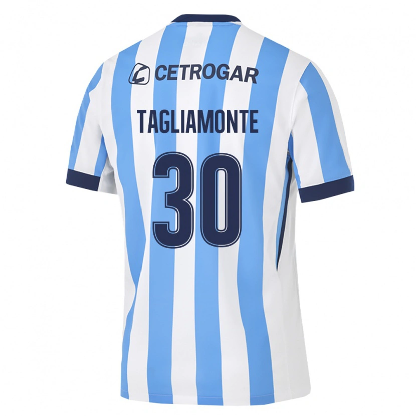 DanxenレディースMatías Tagliamonte#30薄青白黒ホームシャツ2026/27ジャージーユニフォーム