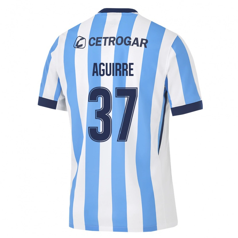 DanxenレディースSantino Aguirre#37薄青白黒ホームシャツ2026/27ジャージーユニフォーム