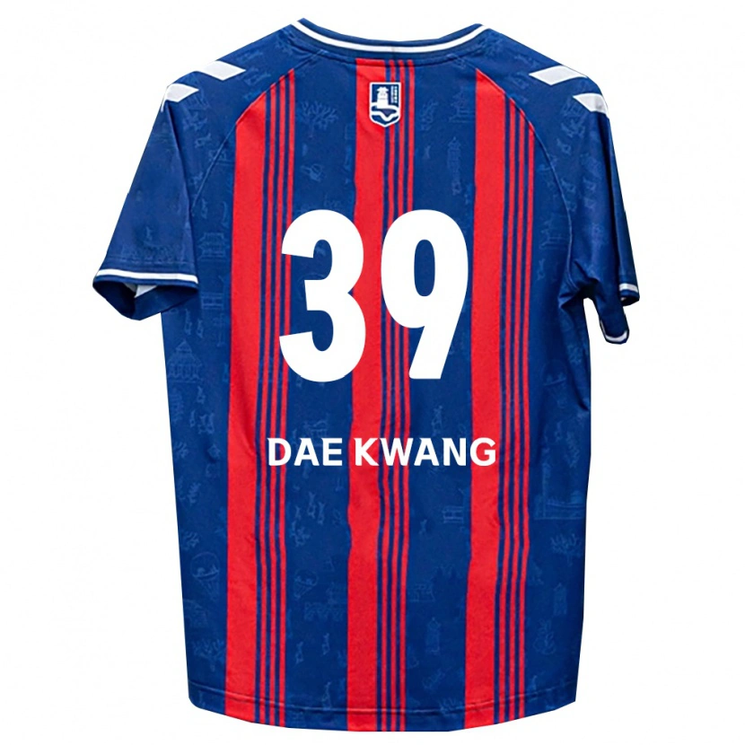 DanxenレディースDae-Kwang Lee#39青赤白ホームシャツ2026/27ジャージーユニフォーム