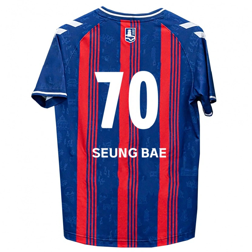 DanxenレディースSeung-Bae Jung#70青赤白ホームシャツ2026/27ジャージーユニフォーム