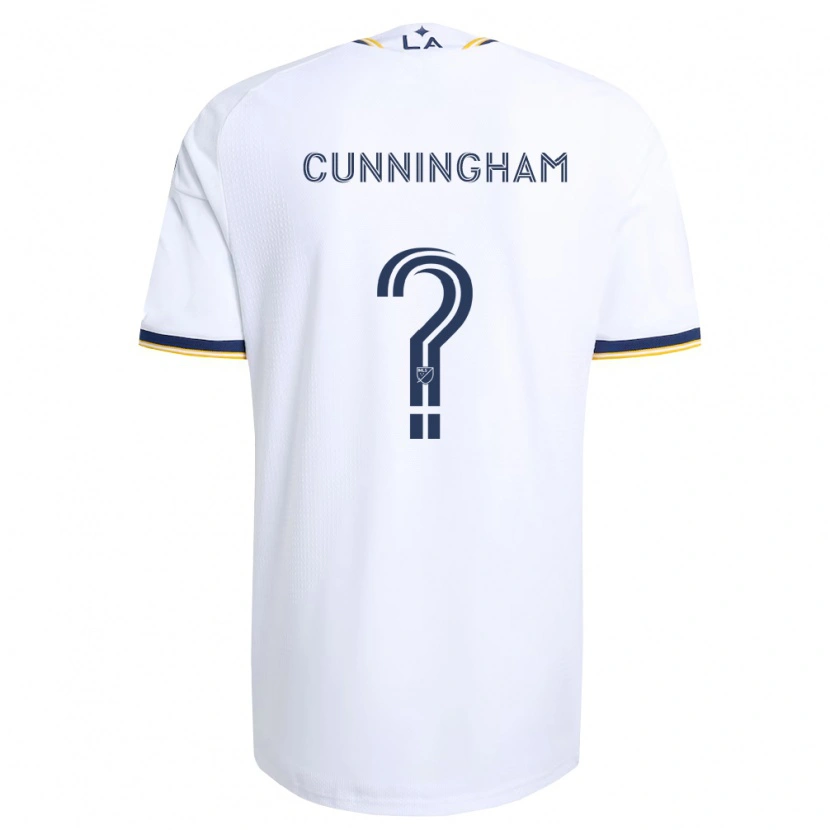 DanxenレディースJoaquin Cunningham#0青黄白ホームシャツ2026/27ジャージーユニフォーム