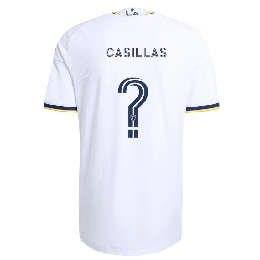 DanxenレディースVictor Casillas#0青黄白ホームシャツ2026/27ジャージーユニフォーム