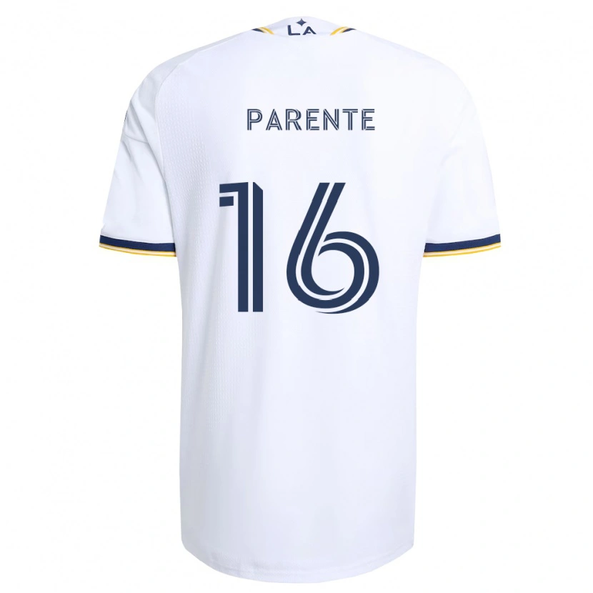 Danxenレディースアイザイア・パレンテ#16青黄白ホームシャツ2026/27ジャージーユニフォーム