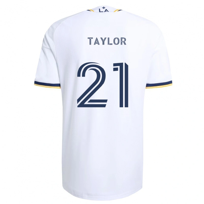 DanxenレディースRobert Taylor#21青黄白ホームシャツ2026/27ジャージーユニフォーム