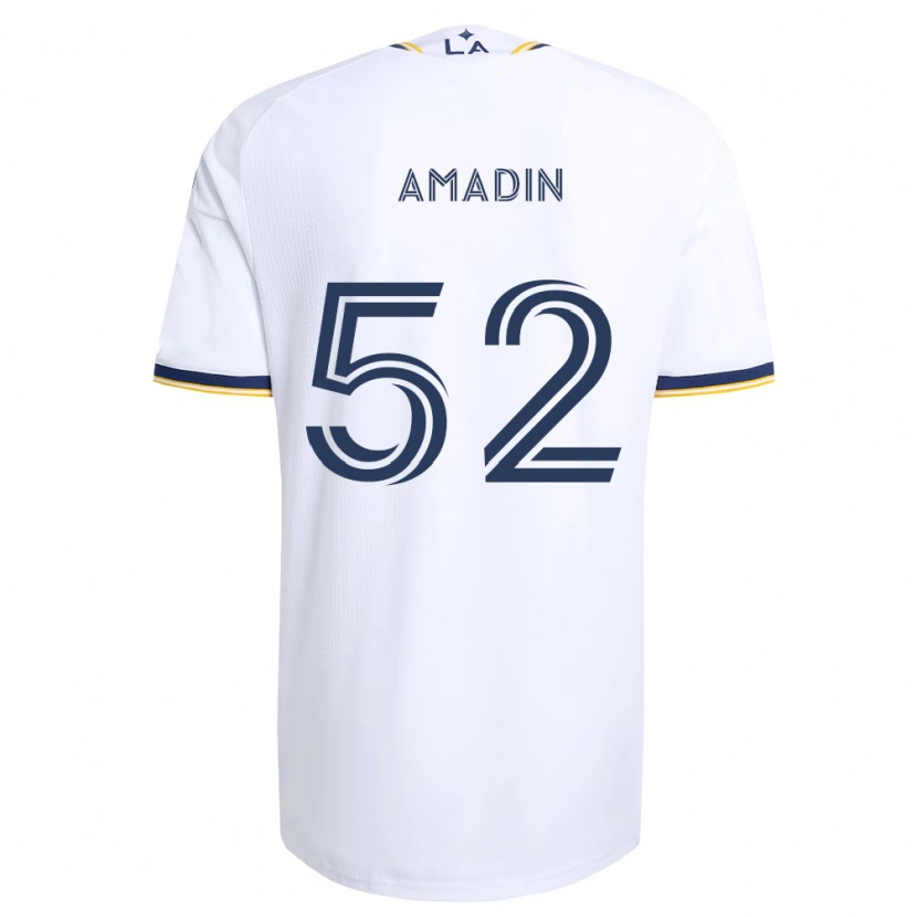 Danxenレディースイライジャ・アマディン#52青黄白ホームシャツ2026/27ジャージーユニフォーム
