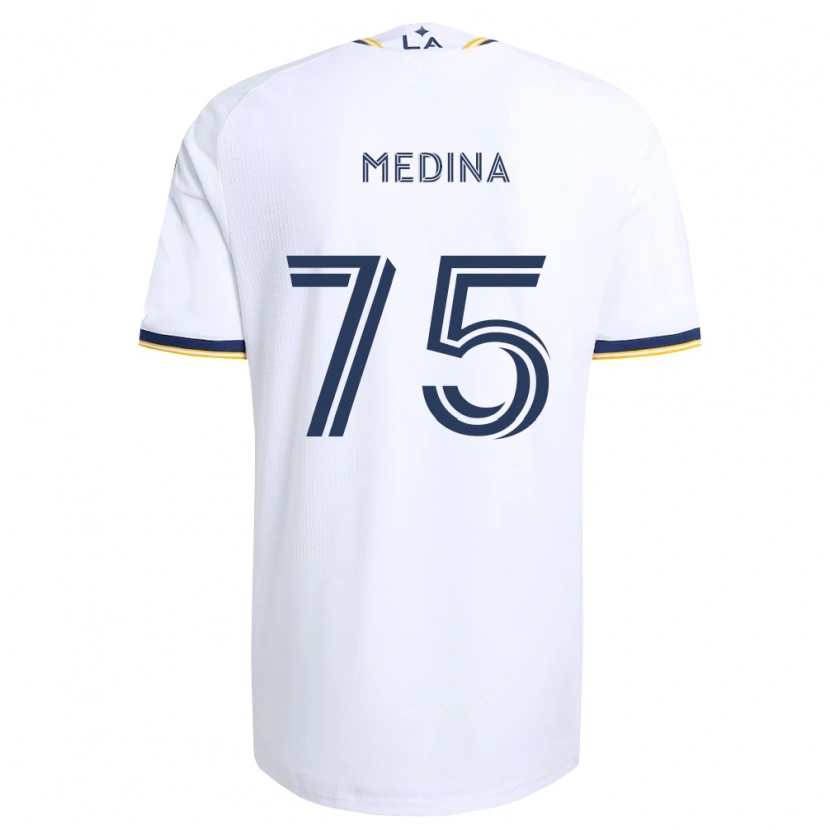 DanxenレディースAaron Medina#75青黄白ホームシャツ2026/27ジャージーユニフォーム
