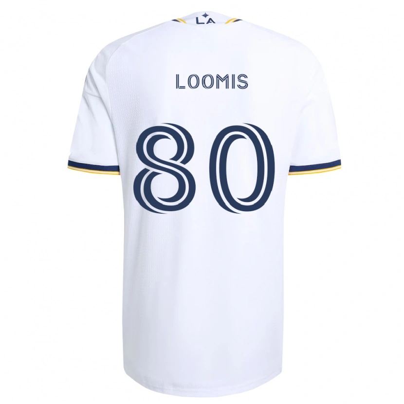DanxenレディースEthan Loomis#80青黄白ホームシャツ2026/27ジャージーユニフォーム