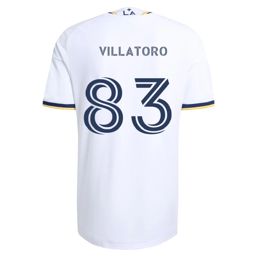 DanxenレディースAngel Villatoro#83青黄白ホームシャツ2026/27ジャージーユニフォーム