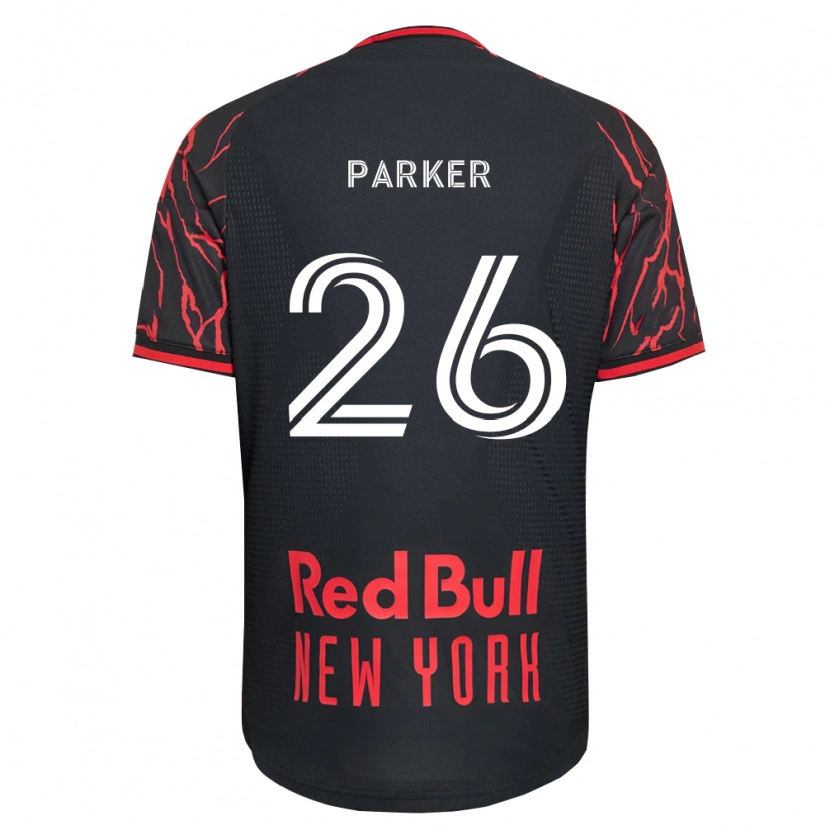 Danxenレディースティム・パーカー#26赤黒白ホームシャツ2026/27ジャージーユニフォーム