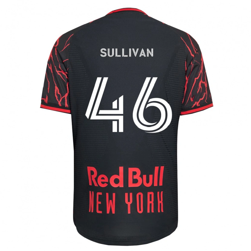 DanxenレディースDylan Sullivan#46赤黒白ホームシャツ2026/27ジャージーユニフォーム