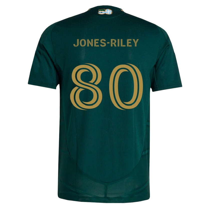 Danxenレディースジェイデン・ジョーンズ・ラ#80濃緑茶ホームシャツ2026/27ジャージーユニフォーム