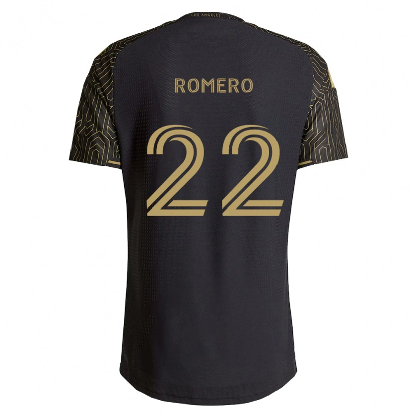 Danxenレディースアブラハム・ロメロ#22茶黒ホームシャツ2026/27ジャージーユニフォーム